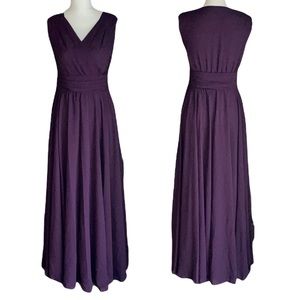 Dasap Plum Special Occasion Long Maxi Dress 4